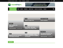 Tablet Screenshot of greenstyl.pl